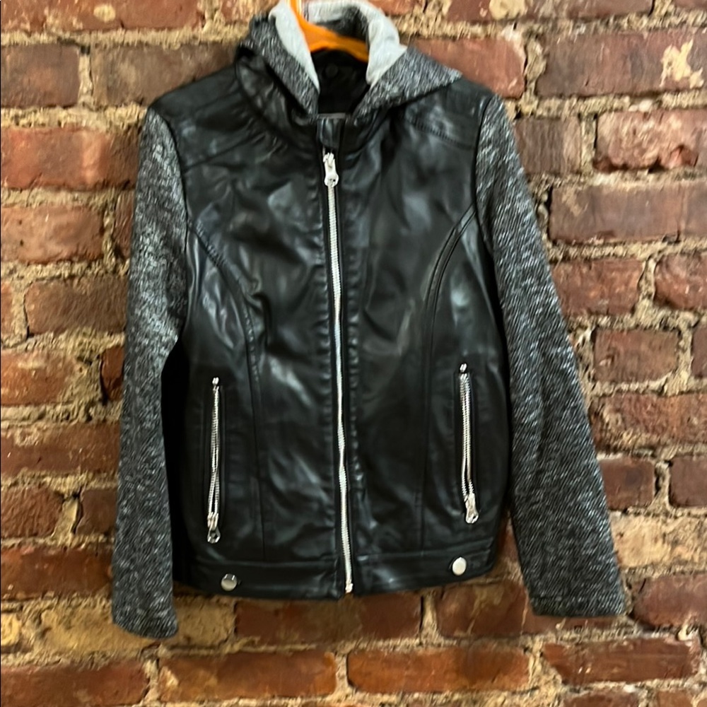 Black and Gray Kid’s Jacket